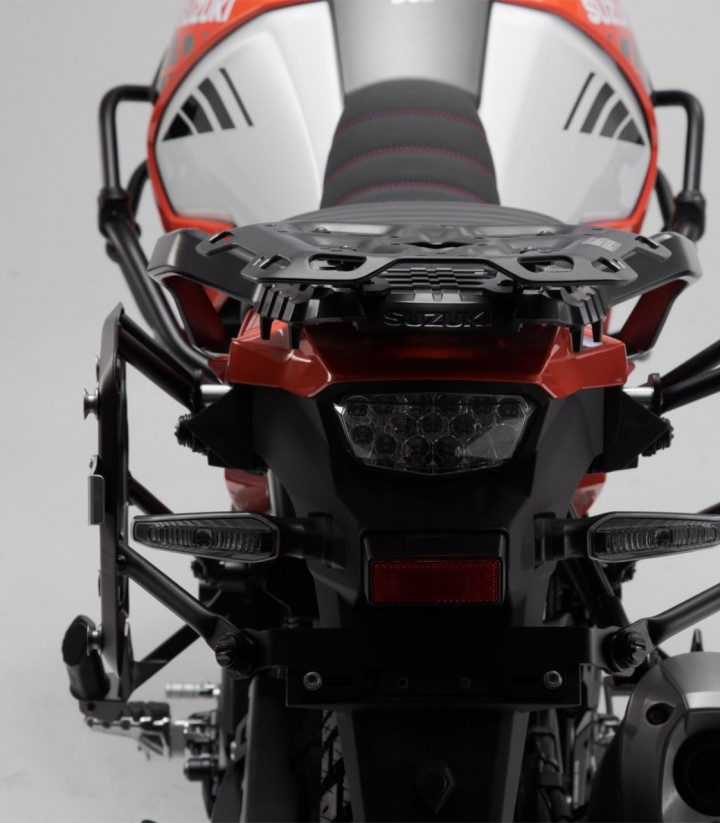 SW-MOTECH AERO ABS 25/25 L Side Cases with Carrier for Suzuki V-Strom 1050 (19-20) Black KFT.05.936.60100/B KFT.05.936.60100/B