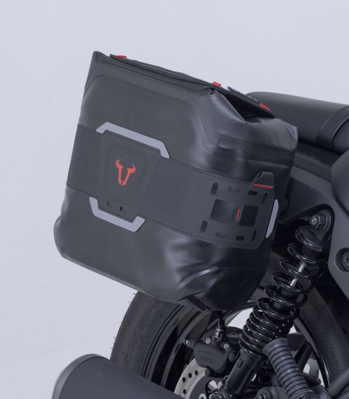 SW-MOTECH WP Side Bags + V-LOC Side Carriers 16/11 L Kawasaki Eliminator 500 (23) BC.SYS.08.604.32000