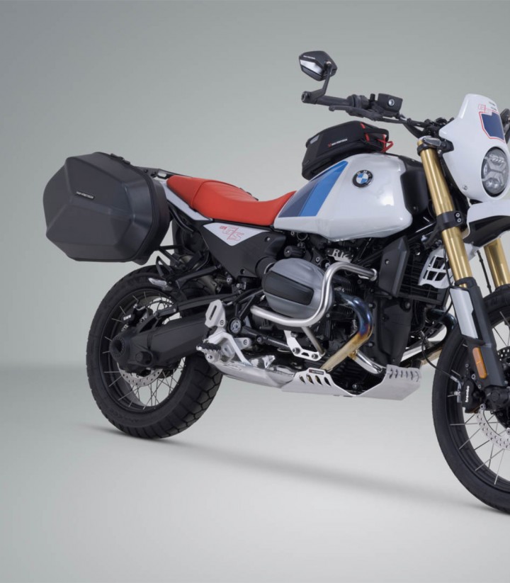 Maletas Laterales con Soporte AERO ABS Negras 25/25 L BMW R 12 G/S (25) SW-MOTECH KFT.07.997.60101/B KFT.07.997.60101/B