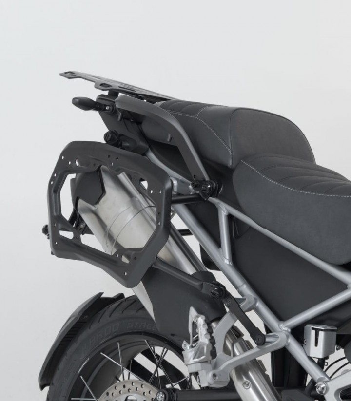 Maletas Laterales con Soporte AERO ABS Negras 25/25 L Triumph Tiger 1200 GT/Rally Pro (22) SW-MOTECH KFT.11.905.60102/B KFT.1...