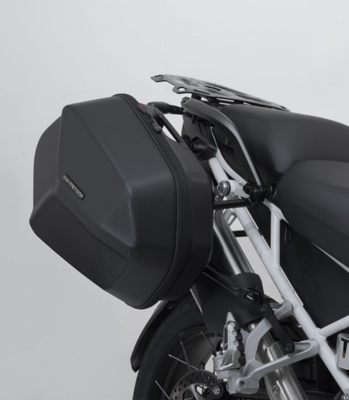 Seitenkoffer mit Träger AERO ABS Schwarz 25/25 L Triumph Tiger 1200 GT/Rally Explorer (22) SW-MOTECH KFT.11.905.60202/B