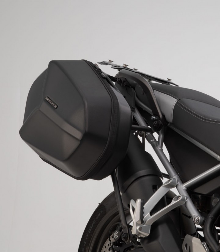 Maletas Laterales con Soporte AERO ABS Negras 25/25 L Triumph Tiger 900 (19-23) SW-MOTECH KFT.11.953.60102/B KFT.11.953.60102/B