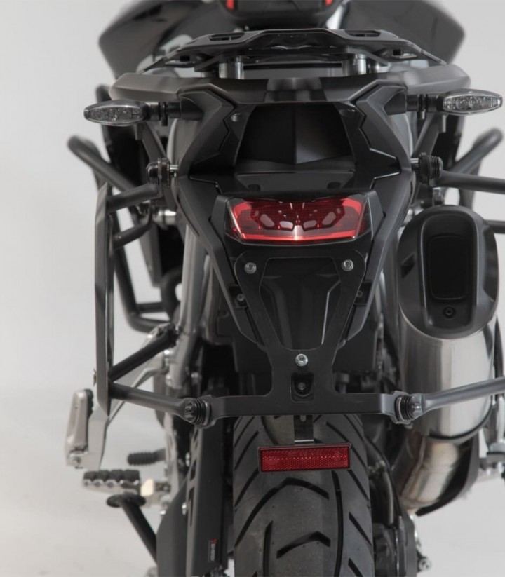 Maletas Laterales con Soporte AERO ABS Negras 25/25 L Triumph Tiger 900 (19-23) SW-MOTECH KFT.11.953.60102/B KFT.11.953.60102/B