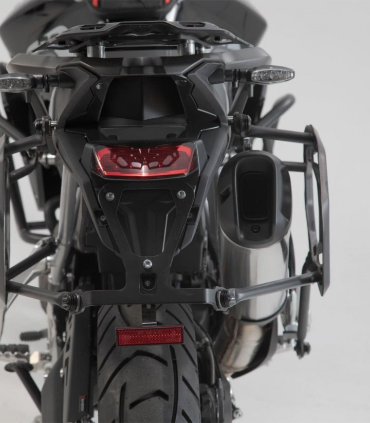 Maletas Laterales con Soporte AERO ABS Negras 25/25 L Triumph Tiger 900 (19-23) SW-MOTECH KFT.11.953.60102/B KFT.11.953.60102/B