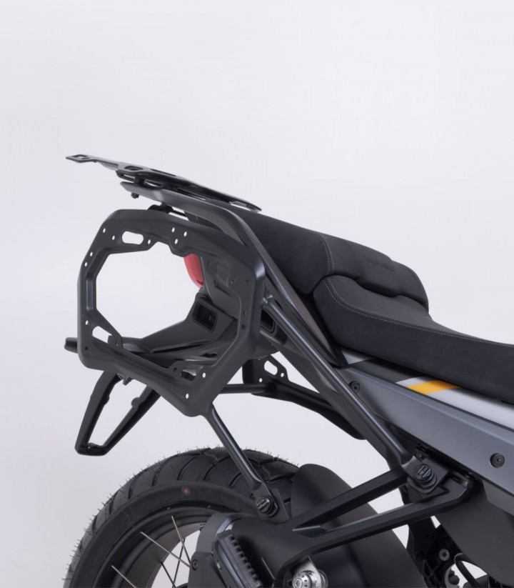SW-MOTECH AERO ABS 25/25 L Side Cases with Carrier for Moto Guzzi Stelvio (23) Black KFT.17.624.60100/B KFT.17.624.60100/B