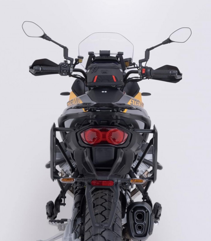 Maletas Laterales con Soporte AERO ABS Negras 25/25 L Moto Guzzi Stelvio (23) SW-MOTECH KFT.17.624.60100/B KFT.17.624.60100/B