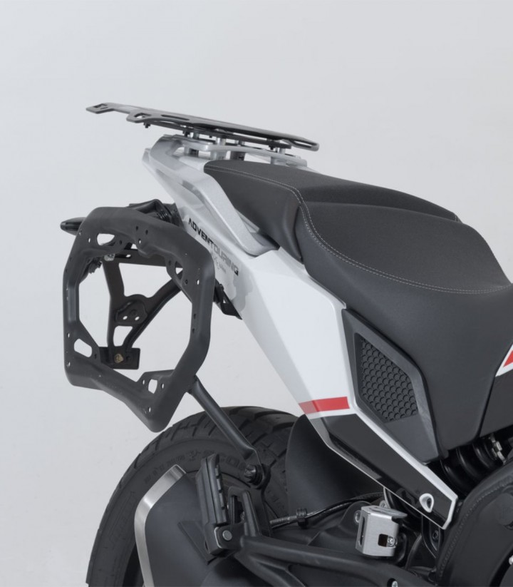 SW-MOTECH AERO ABS 25/25 L Side Cases with Carrier for Moto Morini X-Cape 650 (21) Black KFT.23.017.60100/B KFT.23.017.60100/B