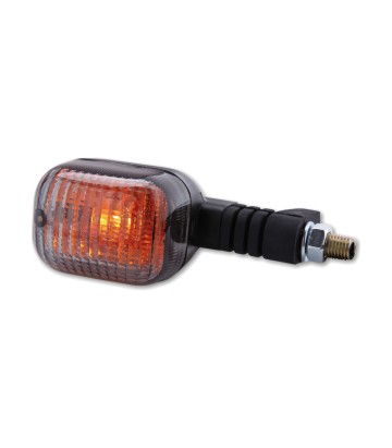 Intermitente Highsider Duc Style Negro con Cristal Ahumado