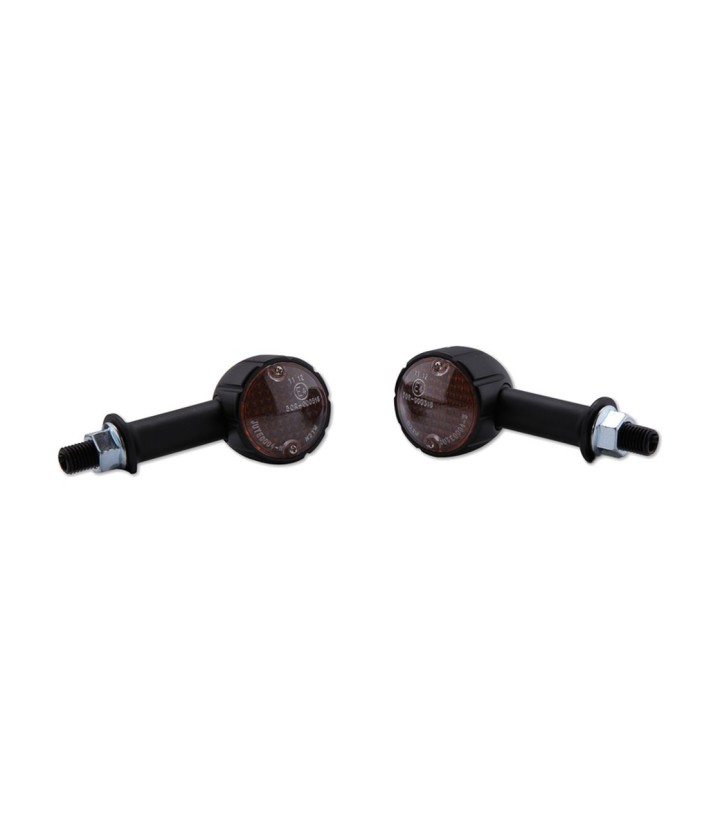 Highsider Turn Signals Arizona Mini Black with Smoked Lens