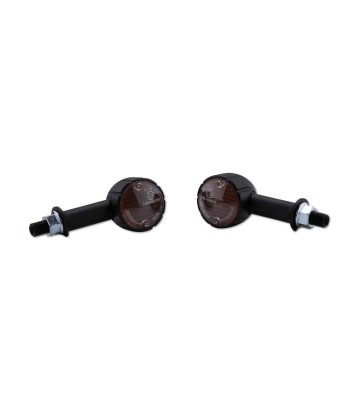 Intermitentes Highsider Arizona Mini Negro con Cristal Ahumado
