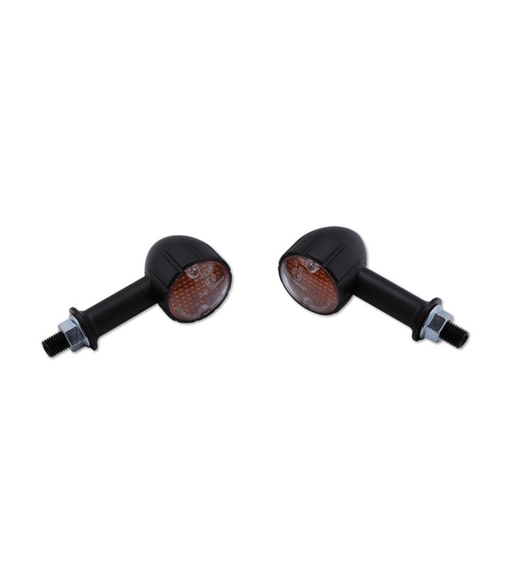 Intermitentes Highsider Arizona Mini Negro con Cristal Ahumado