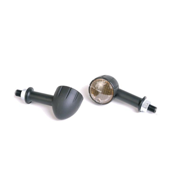 Blinker Highsider Arizona Mini Schwarz mit getöntem Glas