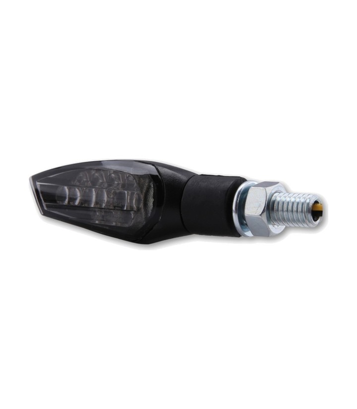 Highsider LED Turn Signals Nova Black with Smoked Lens