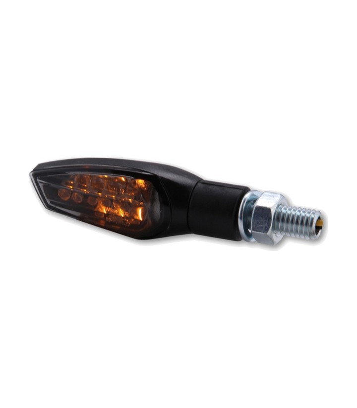 Highsider LED Turn Signals Nova Black with Smoked Lens