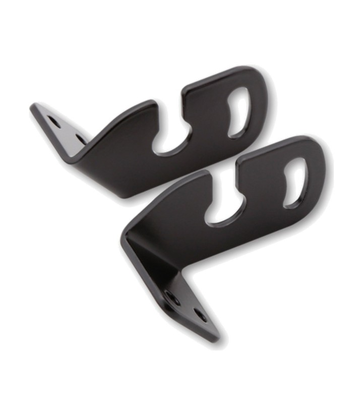 Adaptadores para Intermitentes Highsider Original para Portamatrículas Aprilia/BMW/Triumph/Yamaha en Negro