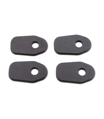 Placas de Montaje para Intermitentes Highsider Indy Spacer (Impresas en 3D) en Negro