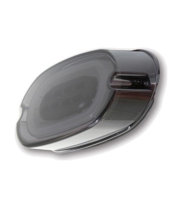 Piloto Trasero LED Highsider Tipo Original HD Style Negro con Cristal Ahumado