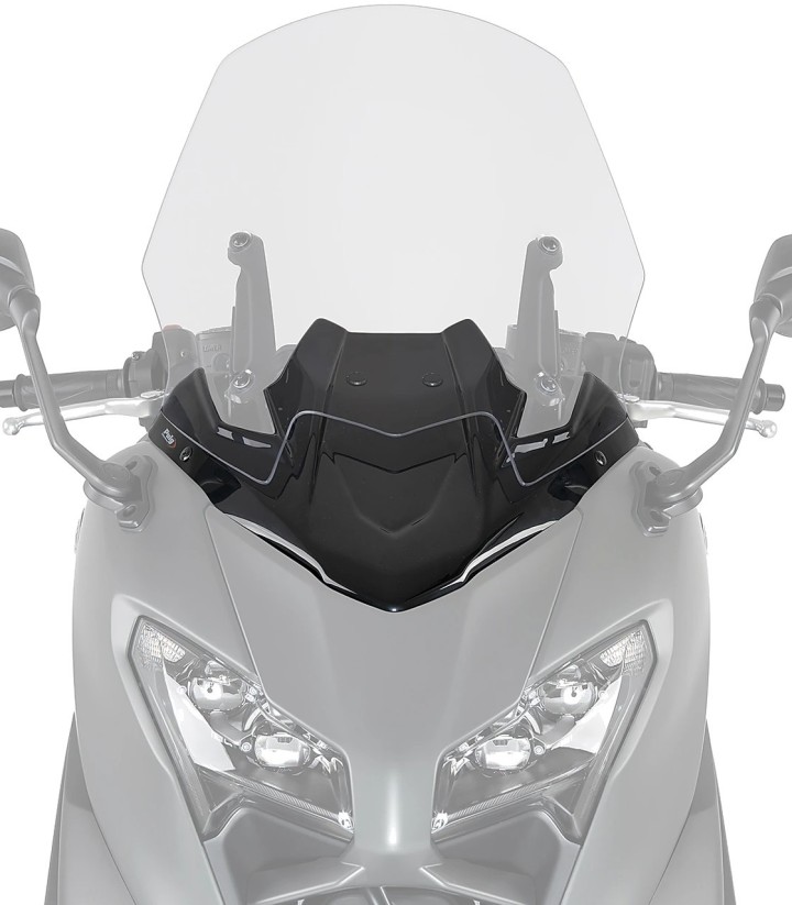 Tapa frontal Puig New Generation Sport Plus Yamaha TMAX 560 (25-26) Negro 22800N