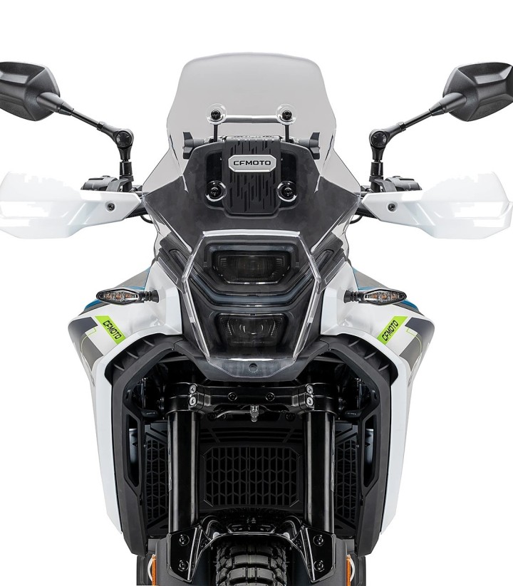 Semicarenado Puig Rally CFMOTO 450MT (23-26) Transparente 22971W