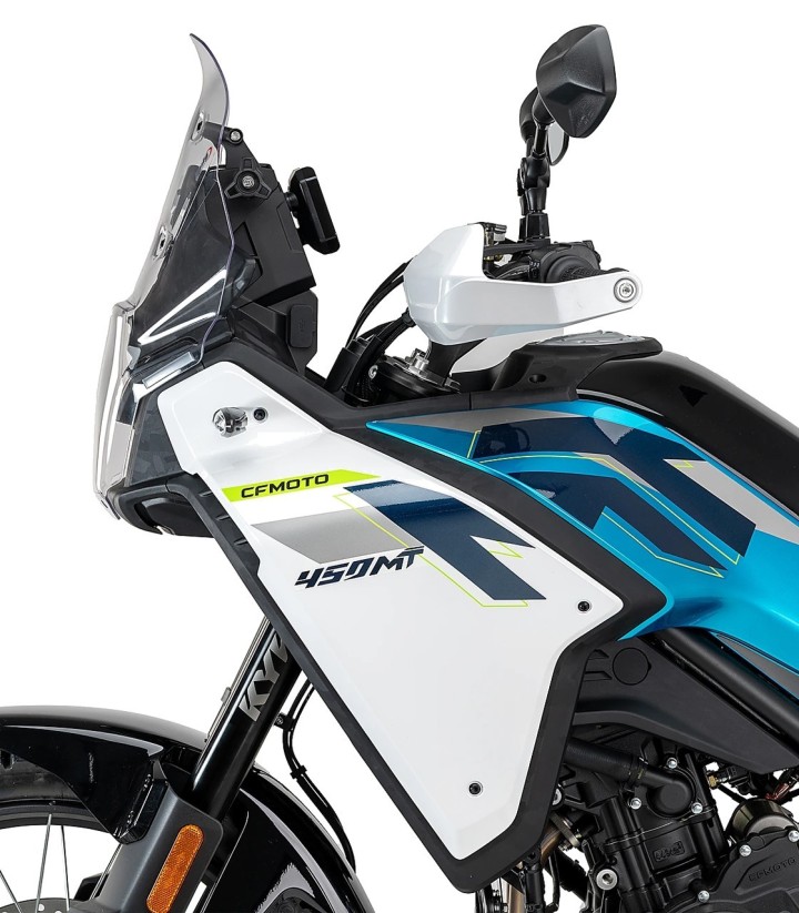 CFMOTO 450MT (23-26) Puig Rally Transparent Semi-fairing 22971W