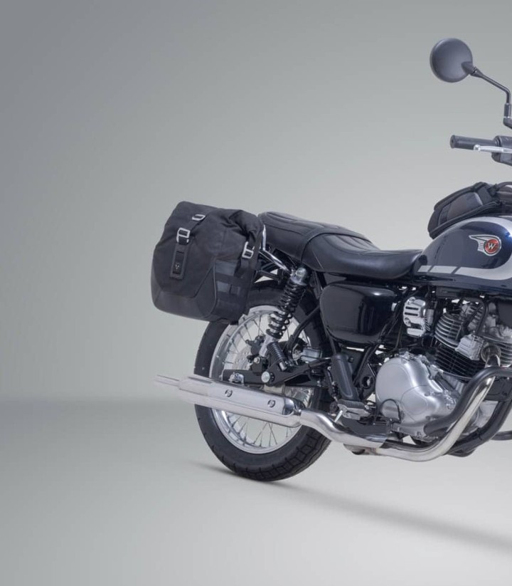 SW-MOTECH LC Black Edition Saddlebags 2x 13.5 l Kawasaki Meguro S1 (24), W230 (24) BC.HTA.08.302.20100