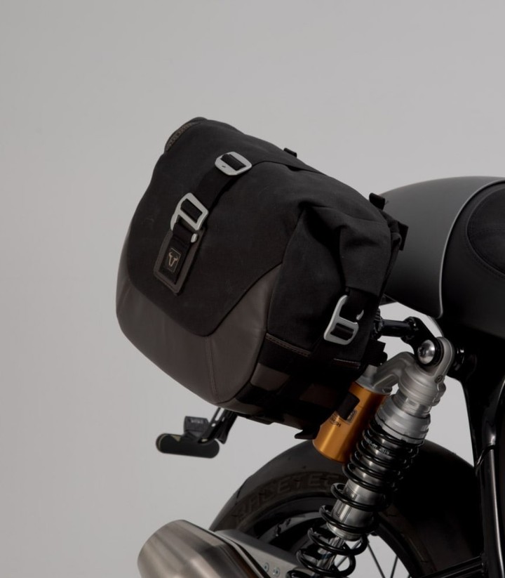 SW-MOTECH LC Black Edition Saddlebags 2x 9.8 l Triumph Thruxton RS (19) BC.HTA.11.955.20100