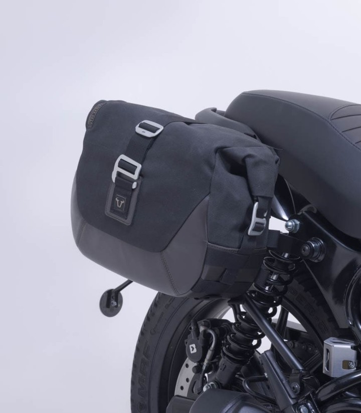 SW-MOTECH LC Black Edition Saddlebags 9.8/13.5 l Royal Enfield HNTR 350 (22) BC.HTA.41.092.20100