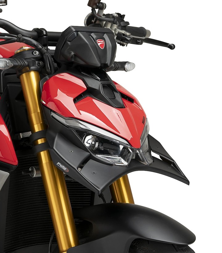 Alerones frontales Naked 22741J Puig Ducati Streetfighter V2 (25-26) Negro mate