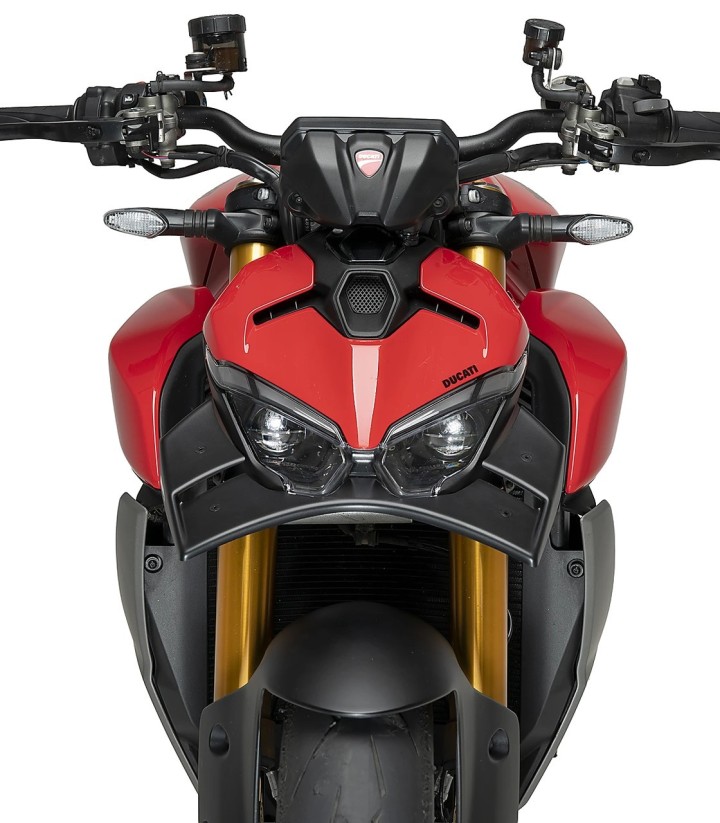 Alerones frontales Naked 22741J Puig Ducati Streetfighter V2 (25-26) Negro mate