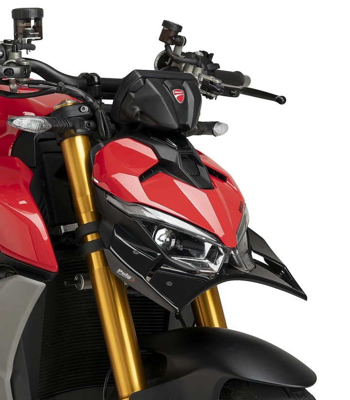 Alerones frontales Naked 22741N Puig Ducati Streetfighter V2 (25-26) Negro