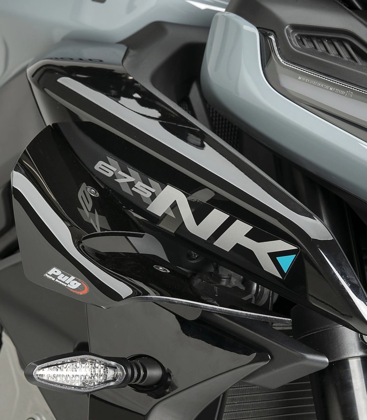 Puig D12 side winglets 23063N CFMOTO 675NK (25-26) Black