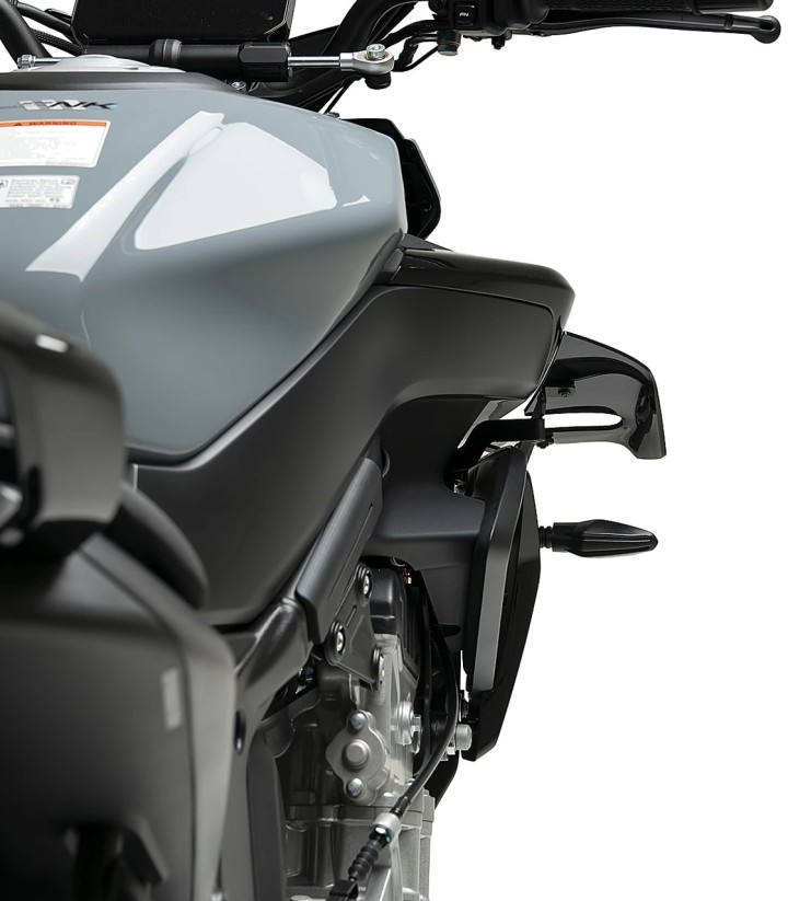 Puig D12 side winglets 23063N CFMOTO 675NK (25-26) Black