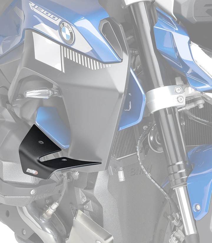 Alerones laterales D12 22820J Puig BMW R1300R (25-26) Negro mate