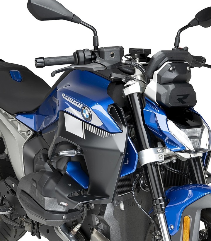 Winglets seitlich D12 22820J Puig BMW R1300R (25-26) Mattschwarz