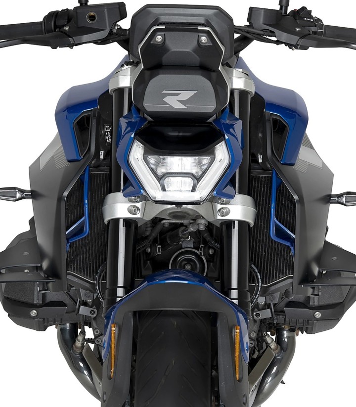 Alerones laterales D12 22820J Puig BMW R1300R (25-26) Negro mate