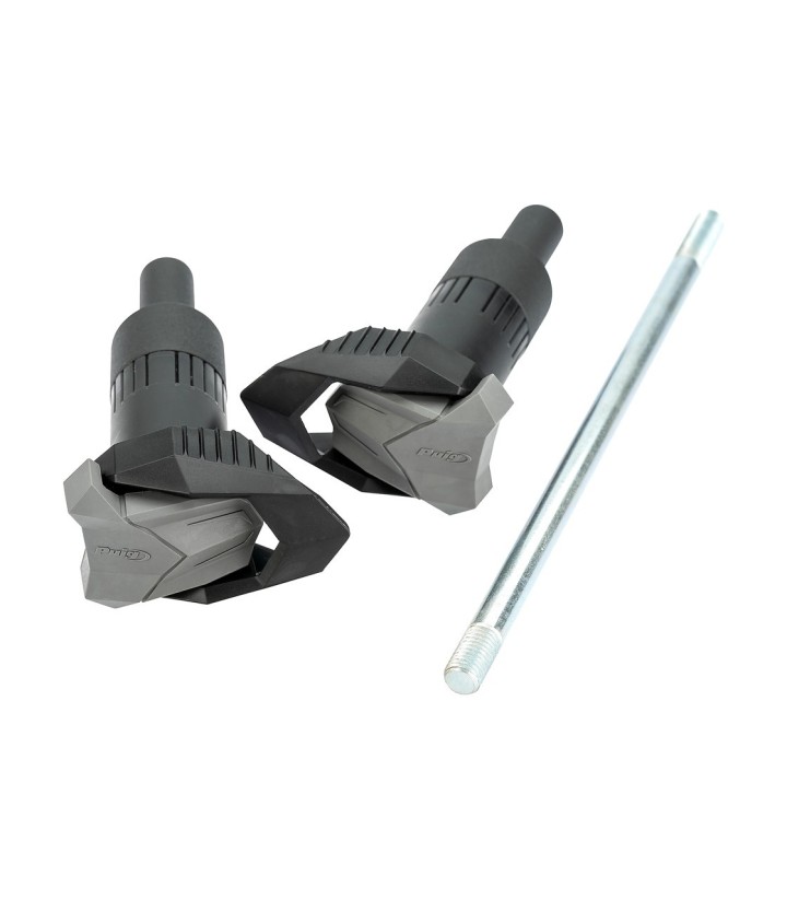 Topes Anticaída R19 Puig 4705N para Ducati Monster 696/796 (08-14), 1100/1100 EVO (09-13)
