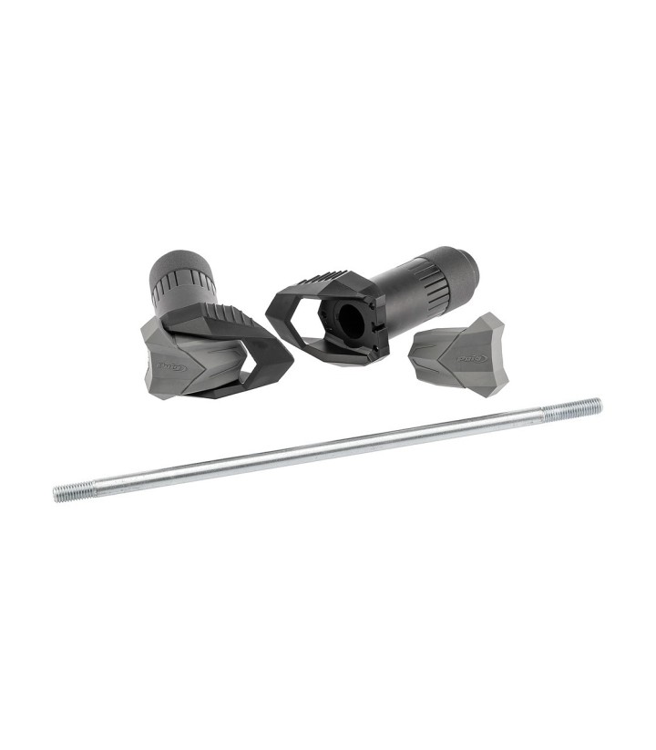 Puig R19 Frame Sliders 7716N for Benelli BN 125 (18-26), Kawasaki Z125 (19-21), Z250SL (15-16)