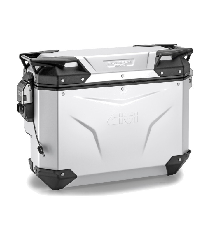 Maletas Laterales GIVI Trekker Outback Evo Smart 33 L Monokey en Aluminio Anodizado