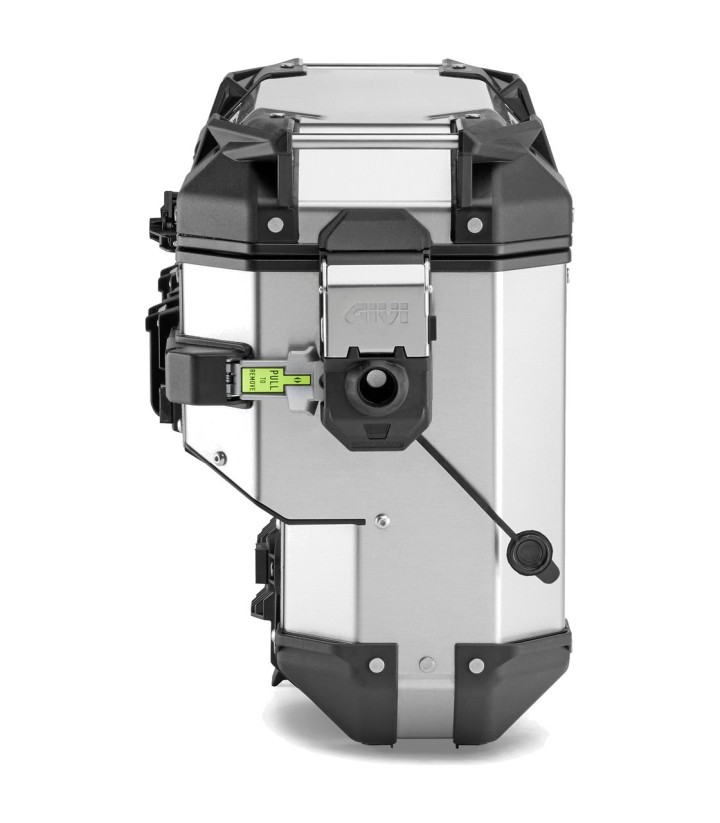 Seitenkoffer GIVI Trekker Outback Evo Smart 33 L Monokey in Aluminium