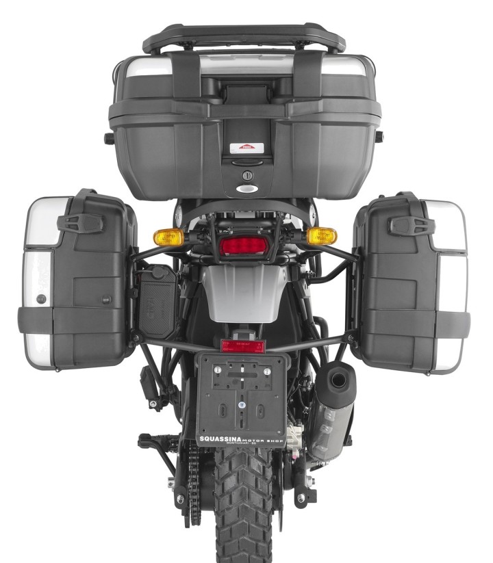Portamaletas lateral Givi MONOKEY® o RETRO FIT para Royal Enfield Himalayan PL9054