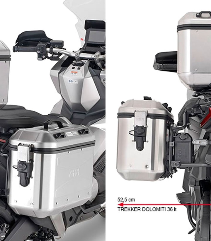 Givi PL ONE-FIT MONOKEY® brackets for Honda X-ADV 750 PLO1188MK