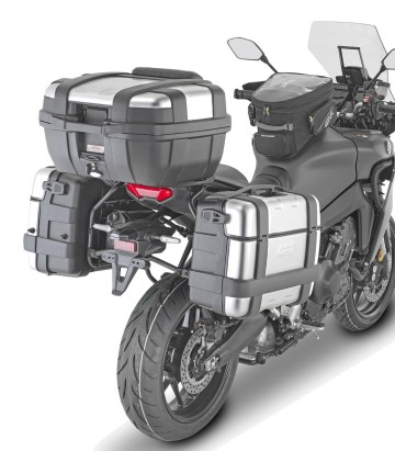 Portamaletas lateral Givi PL ONE-FIT MONOKEY® para Yamaha Tracer 9 / Tracer 9 GT / GT+ PLO2159MK