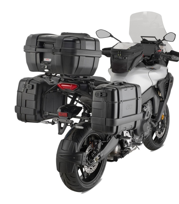 Portamaletas lateral Givi PL ONE-FIT MONOKEY® para Yamaha Tracer 9 / Tracer 9 GT / GT+ PLO2171MK