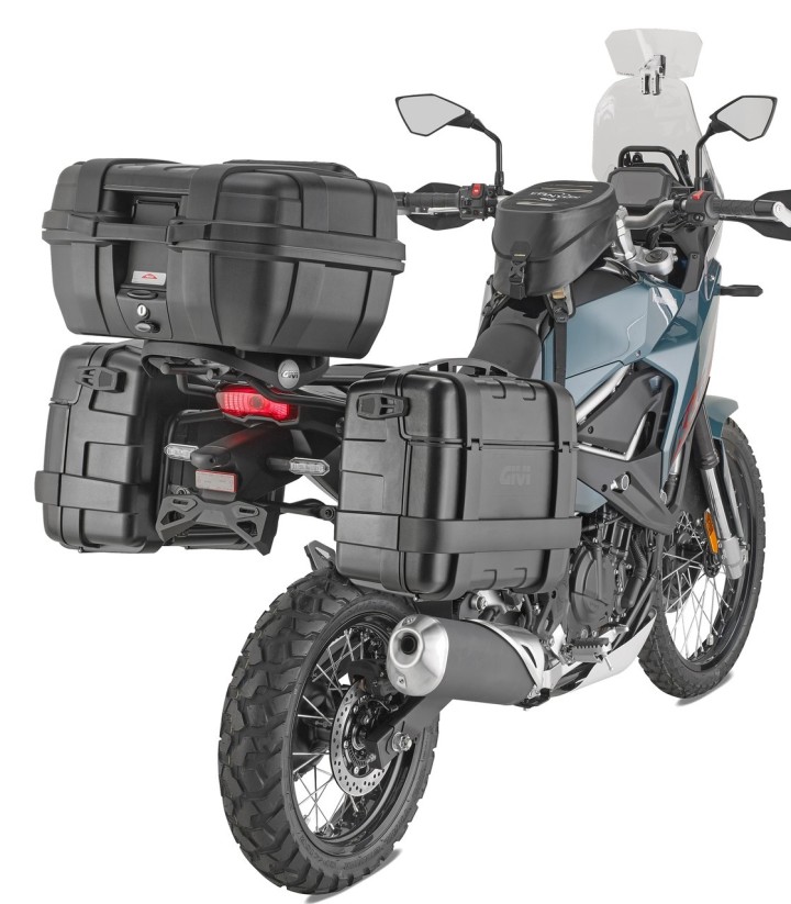 Portamaletas lateral Givi PL ONE-FIT MONOKEY® para Kawasaki KLE500 PLO4139MK