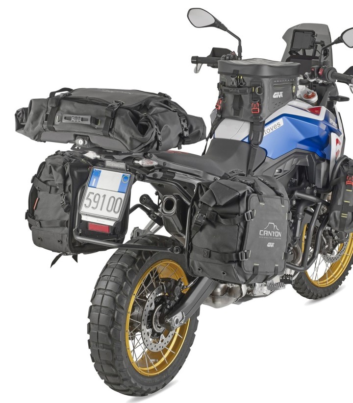 Portamaletas lateral Givi PL ONE-FIT MONOKEY® para BMW F 900 GS PLO5145MK