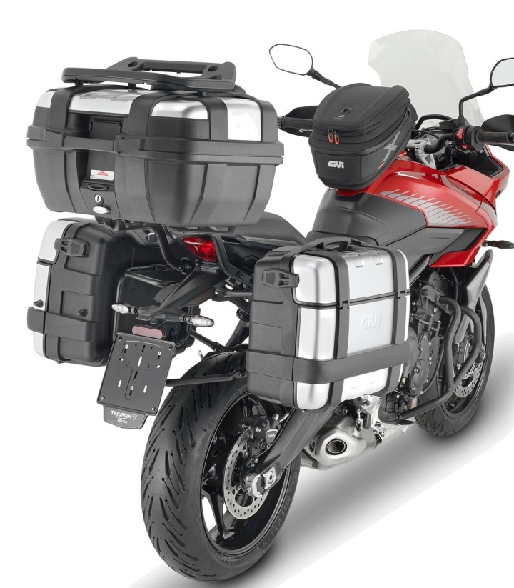 Portamaletas lateral Givi PL ONE-FIT MONOKEY® para Triumph Tiger Sport 660/800 PLO6421MK