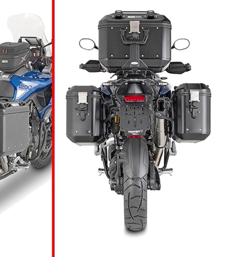 Givi PL ONE-FIT MONOKEY® brackets for Triumph Tiger 1200 GT / GT Pro PLO6422MK