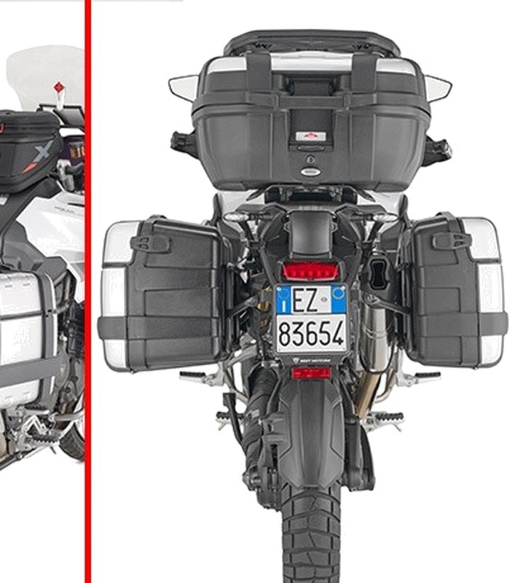 Givi PL ONE-FIT MONOKEY® brackets for Triumph Tiger 1200 GT Explorer / Rally Explorer PLO6423MK