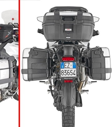 Portamaletas lateral Givi PL ONE-FIT MONOKEY® para Triumph Tiger 1200 GT Explorer / Rally Explorer PLO6423MK