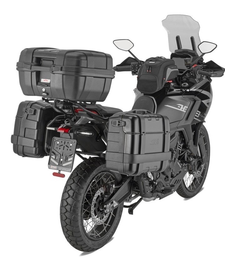 Portamaletas lateral Givi PL ONE-FIT MONOKEY® para Zontes 703F PLO7607MK
